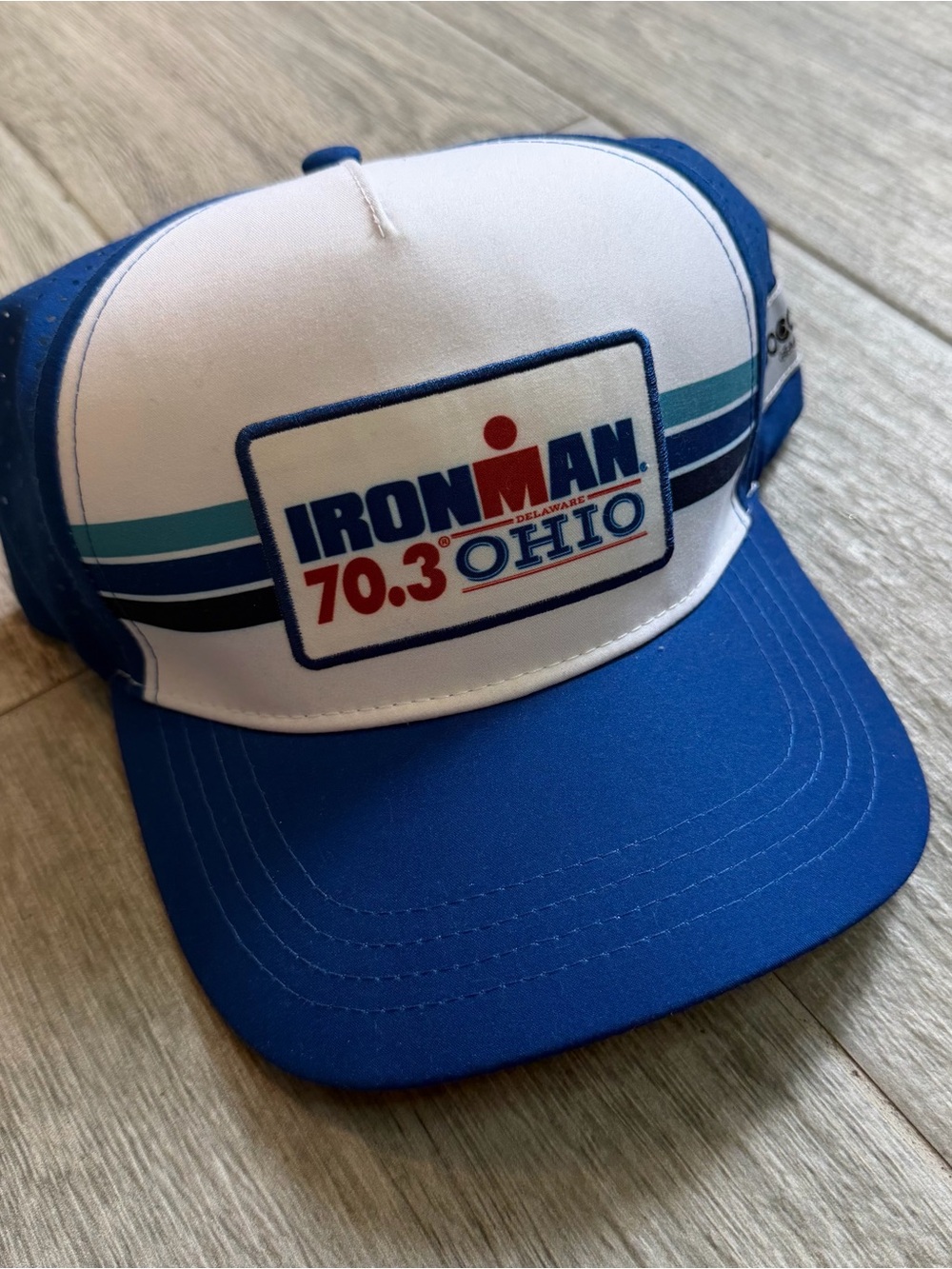 BOCO Gear Ironman 70.3 Ohio Hat Unisex Mesh Running Cap NWT